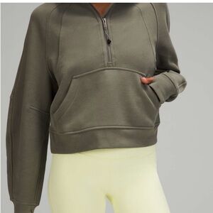 Lululemon Athletica - EUC- Women's Scuba Oversized Half-Zip Hoodie - XS/S